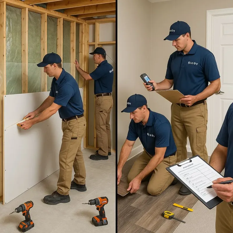 Repairs and Reconstruction process in Hampstead, MD