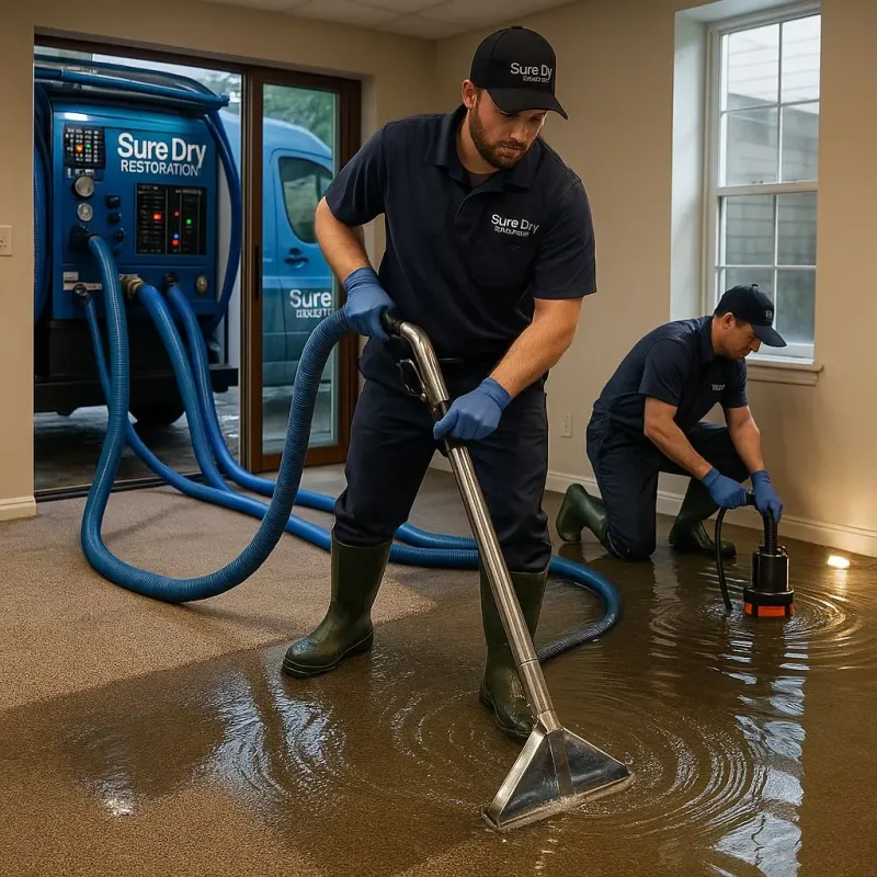 Water Extraction and Removal process in Hampstead, MD